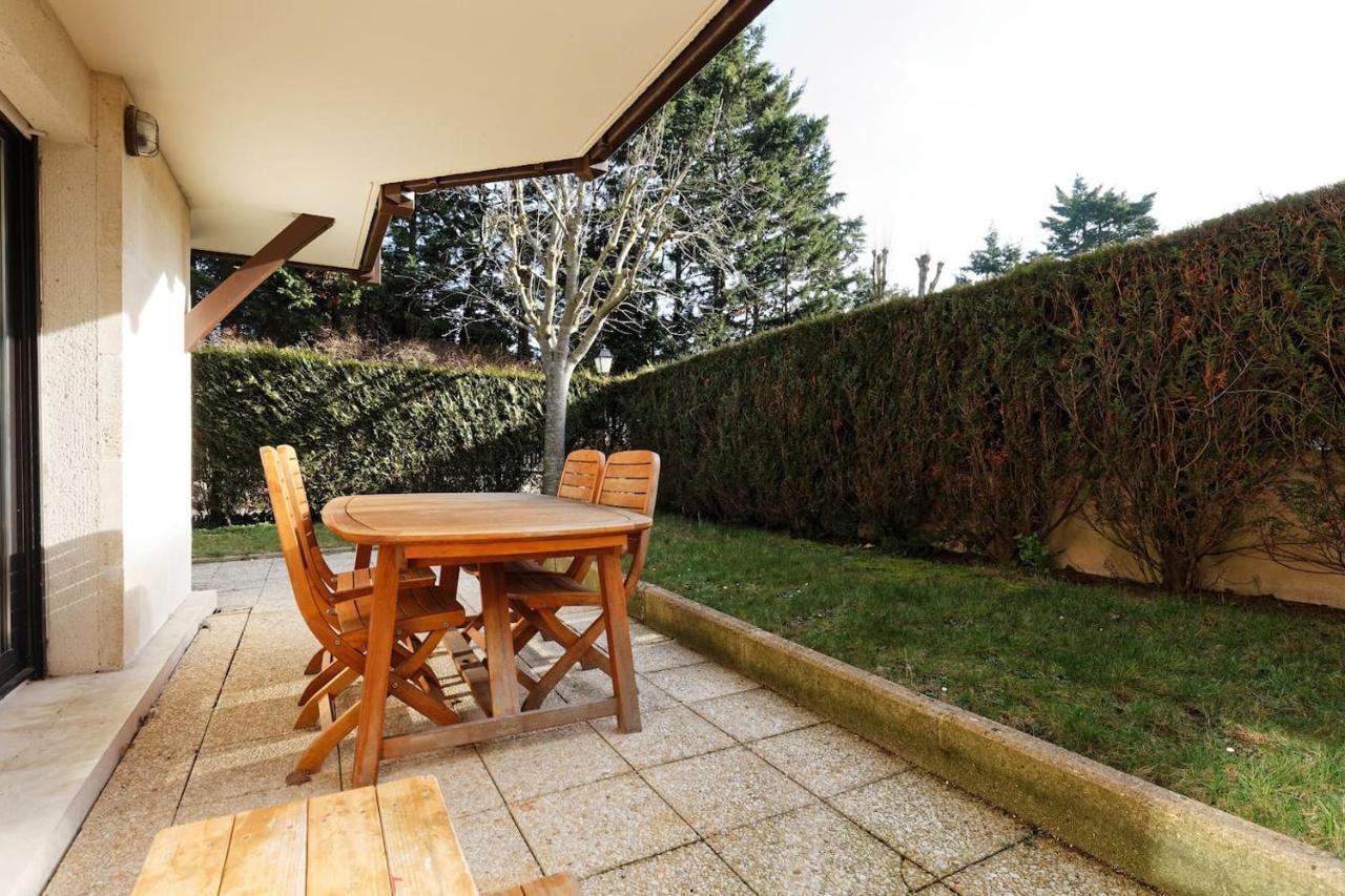Charmant 3 pièces avec jardin à 5mn de la plage Deauville Extérieur photo
