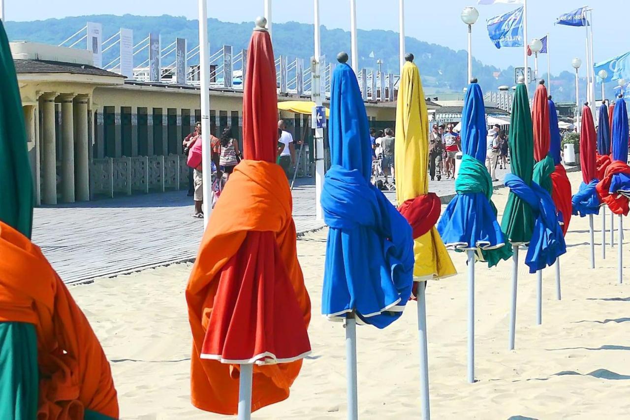 Charmant 3 pièces avec jardin à 5mn de la plage Deauville Extérieur photo